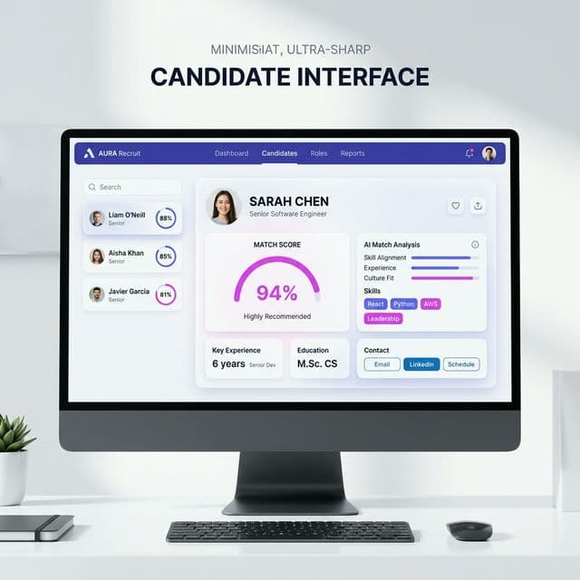 HireAI Platform Dashboard